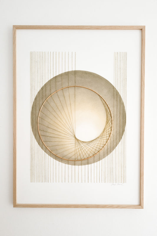 Paper embroidery (0826.03) - 50x70cm