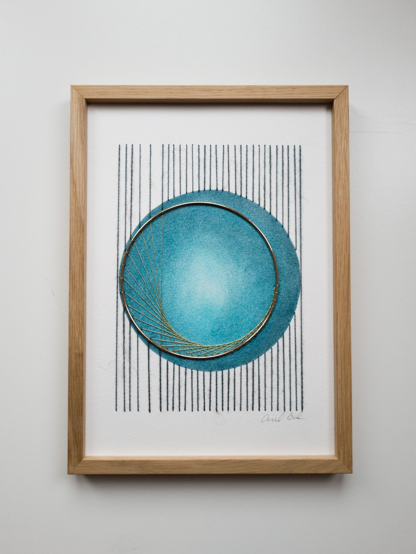 Paper Embroidery A4 - Nordic Ocean Dream