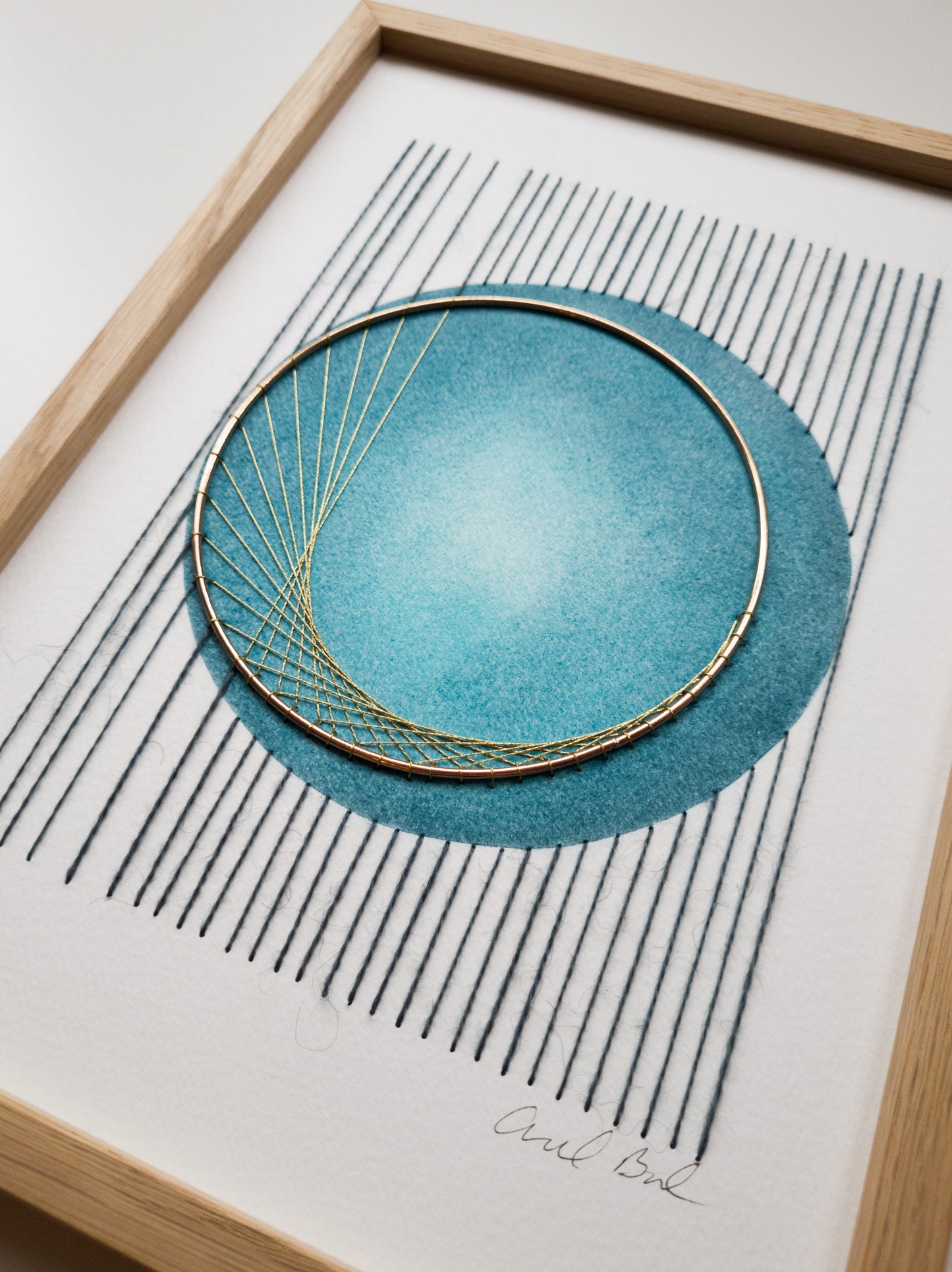 Paper Embroidery A4 - Nordic Ocean Dream