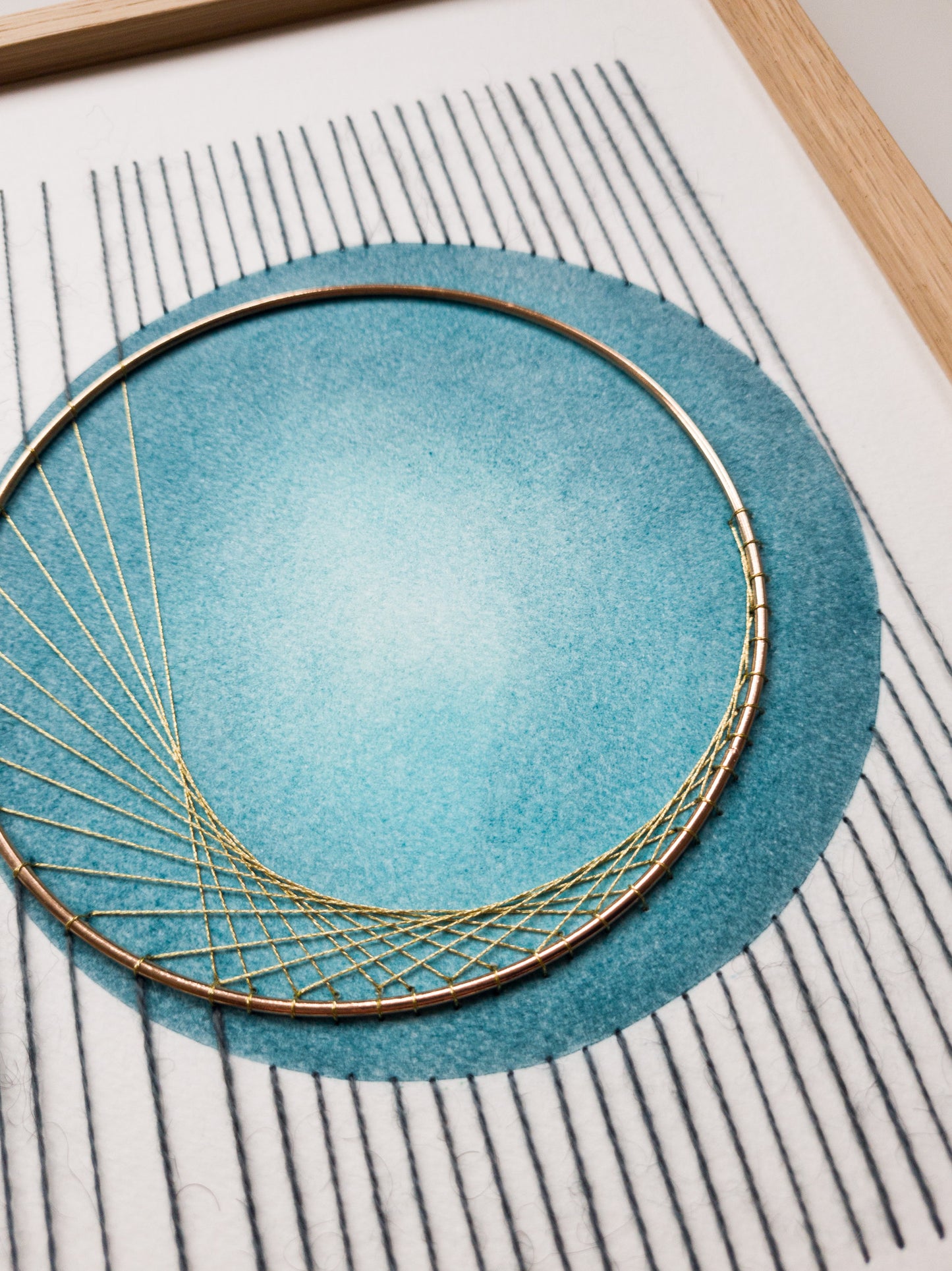 Paper Embroidery A4 - Nordic Ocean Dream