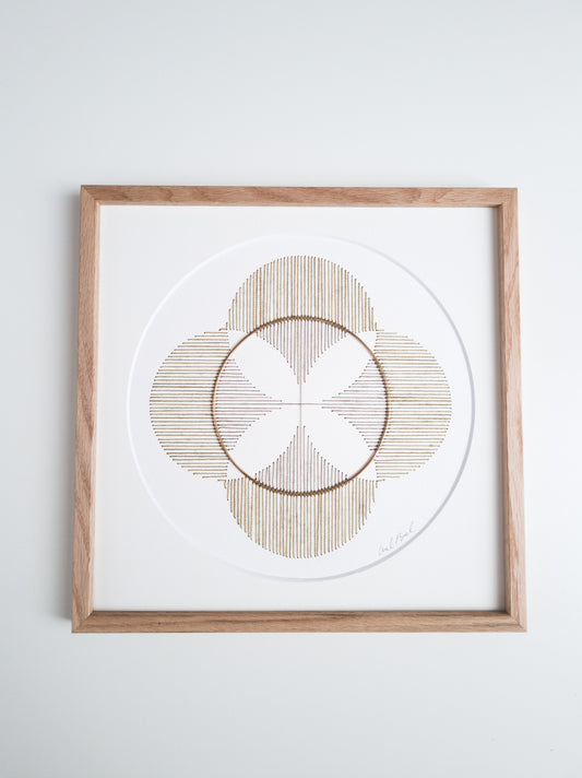 Paper embroidery (2701.03) - 30x30cm