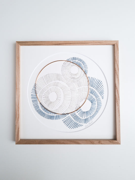 Paper embroidery (2701.04) - 30x30cm