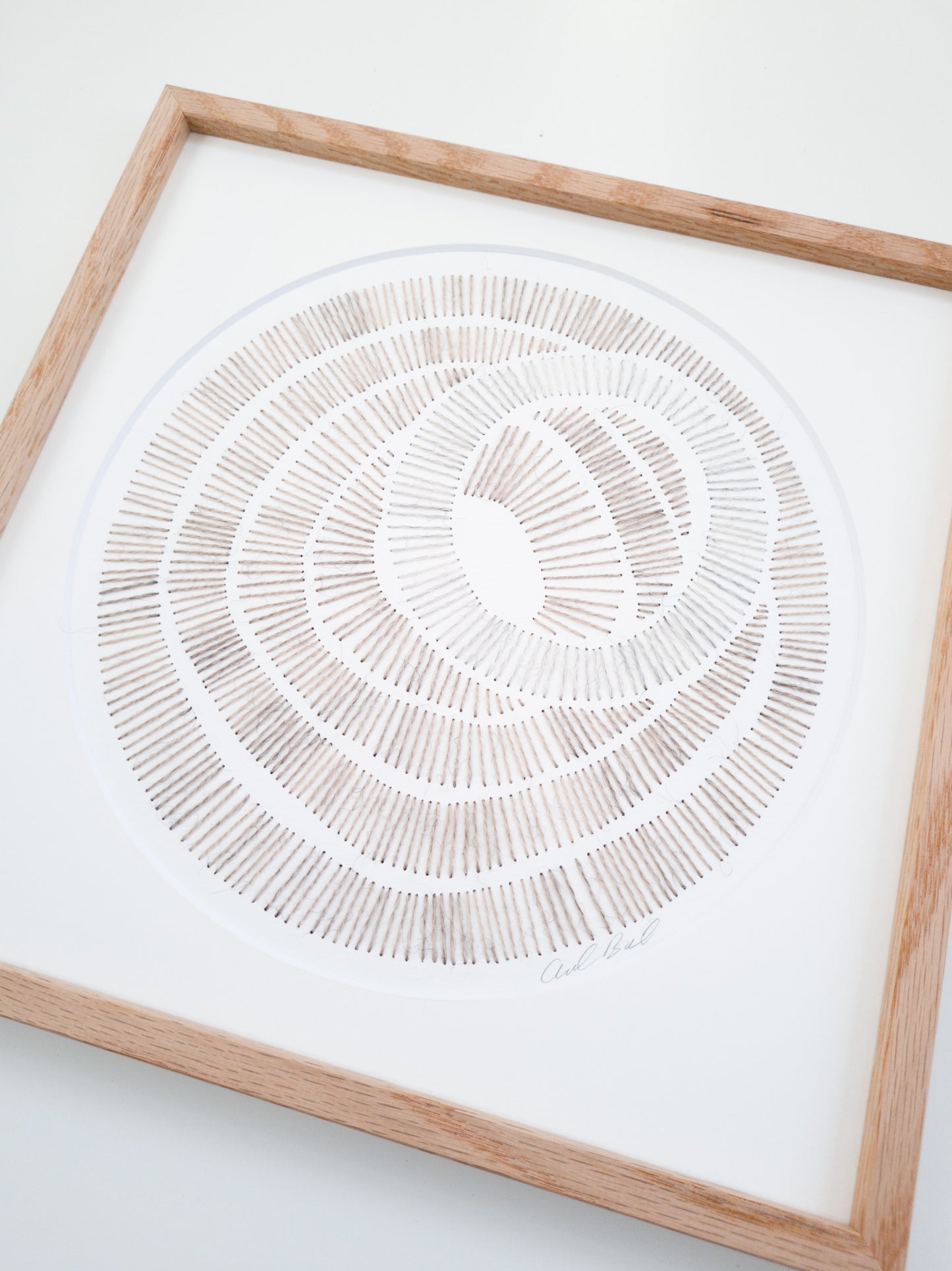 Paper embroidery (0326.02) - 30x30cm