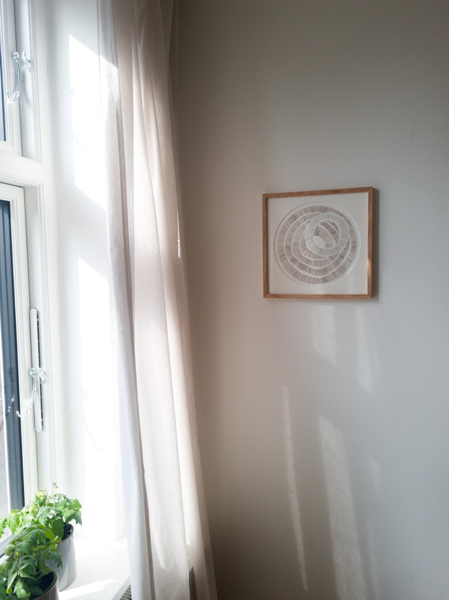 Paper embroidery (0326.02) - 30x30cm