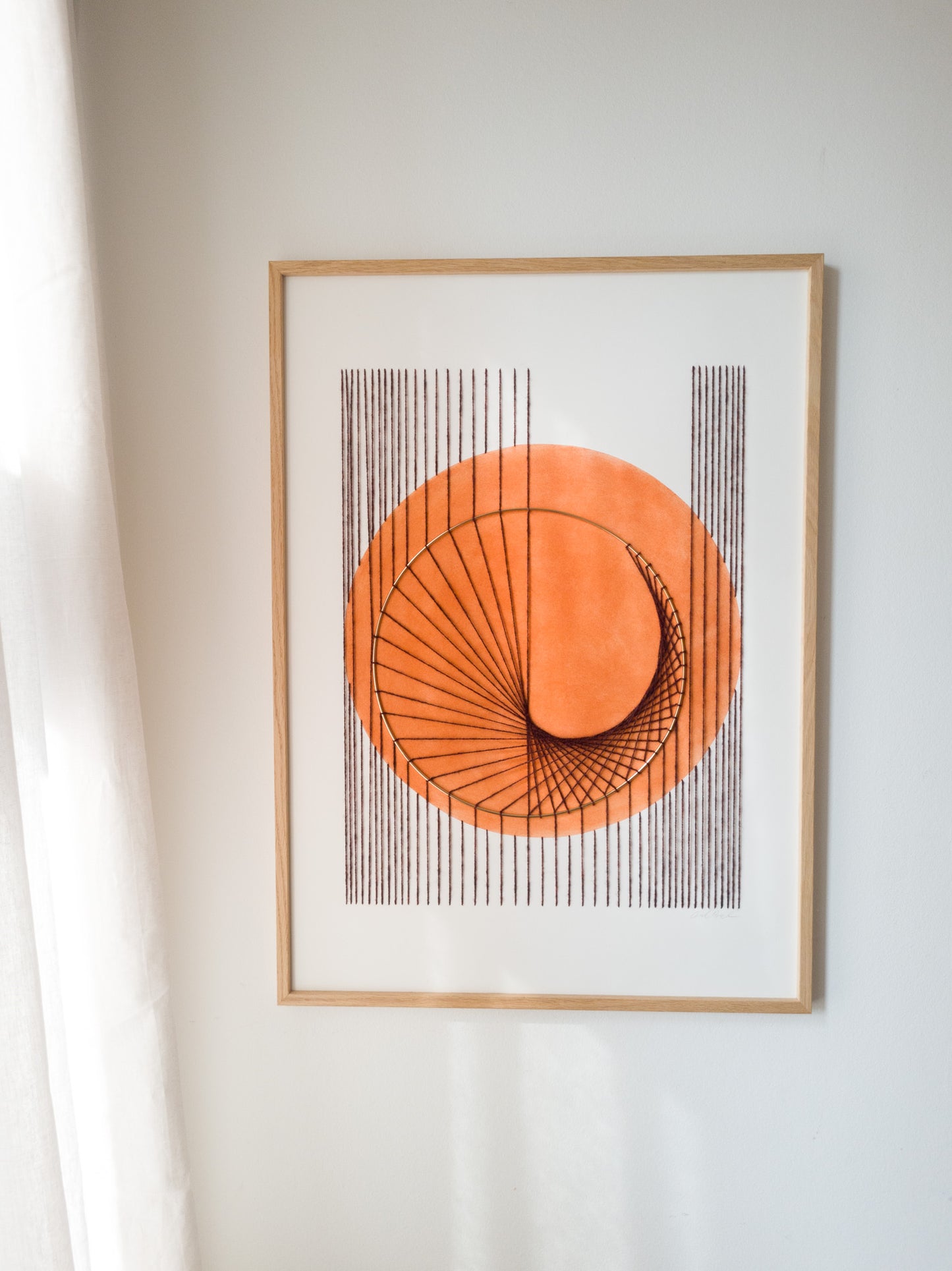 Paper embroidery (0323.01) - 50x70cm