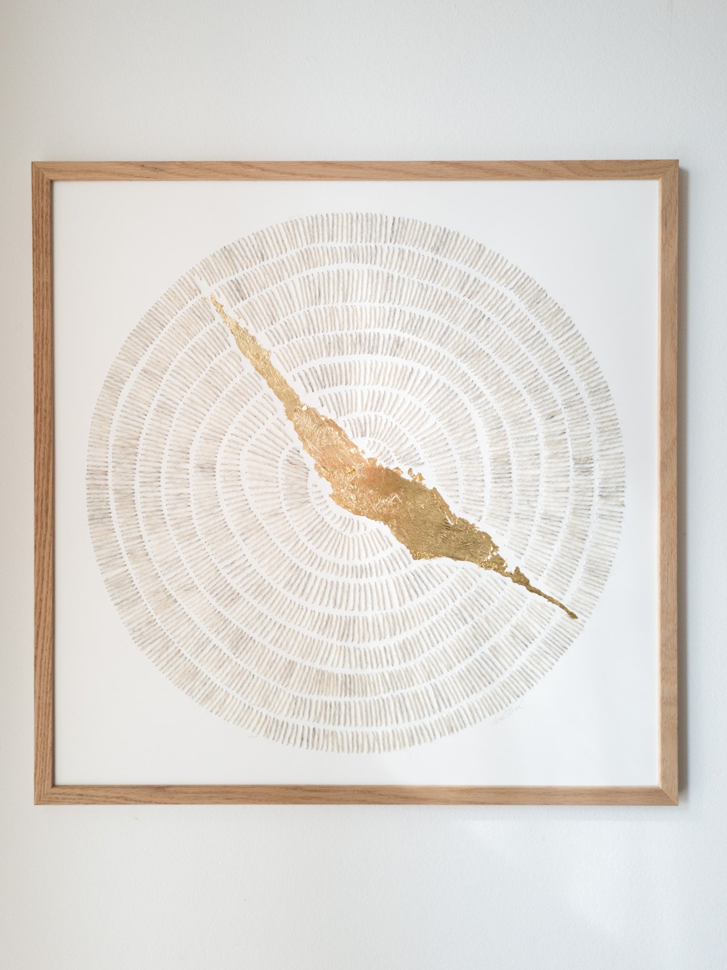 Paper embroidery (0326.02) - 50x50cm