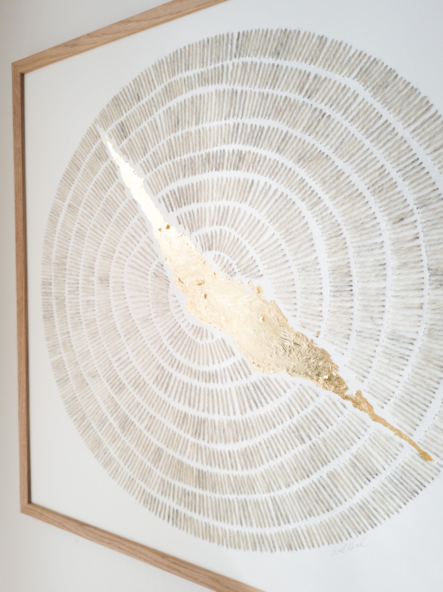 Paper embroidery (0326.02) - 50x50cm