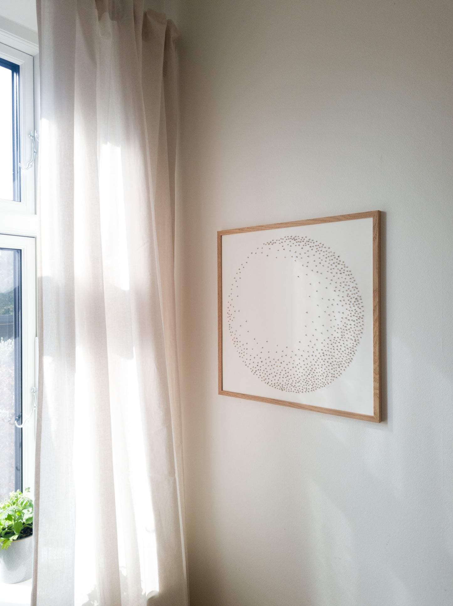 Paper embroidery (0326.03) - 50x50cm